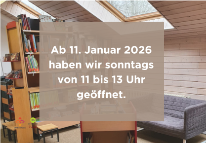 Hinweis auf neue Öffnungszeit