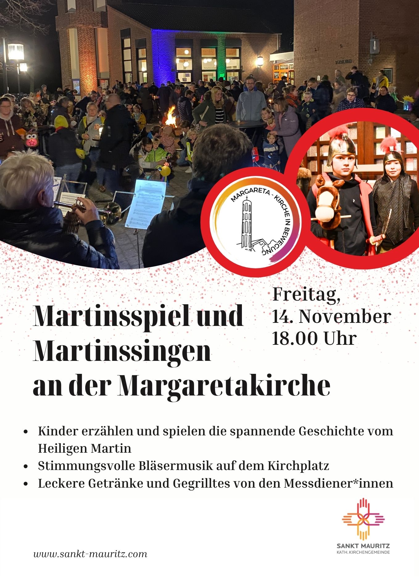 Martinsspiel und Martinssingen