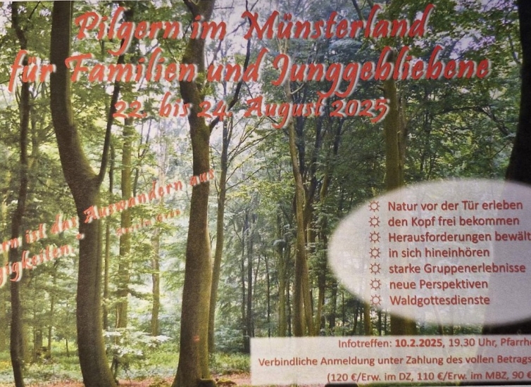 Ankündigungs-Plakat